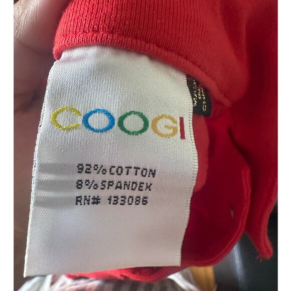 Coogi Red Stretch Skinny Jeans w/ Gold Hardware – Women’s 7/8 - Picture 11 of 11